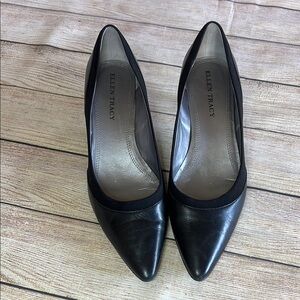 Ellen Tracy‎ Black Heels Sleek Professional Design